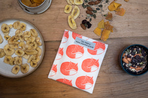 Fox Print Snack Bag