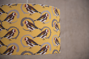 Goldfinch Print Lampshade
