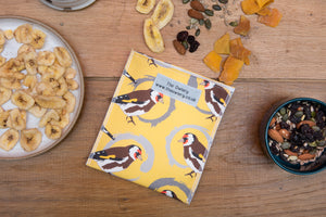 Goldfinch Print Snack Bag