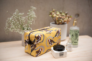Goldfinch Print Wash Bag