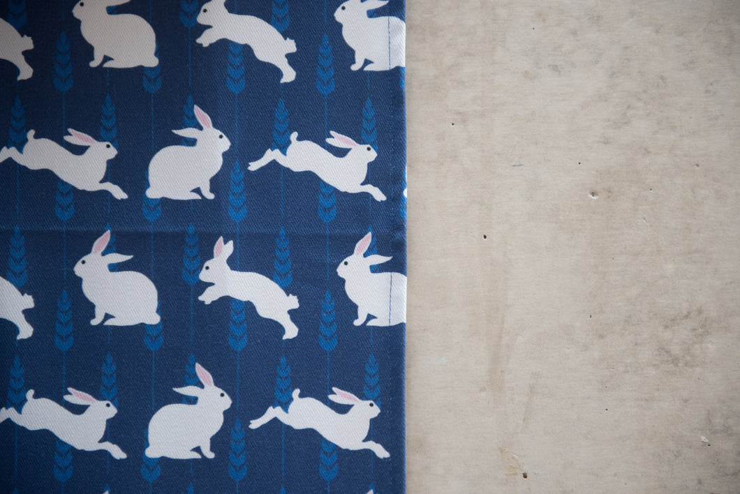 Rabbit Print Cotton Drill Fabric