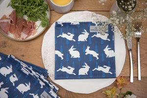 Rabbit Print Napkin Set
