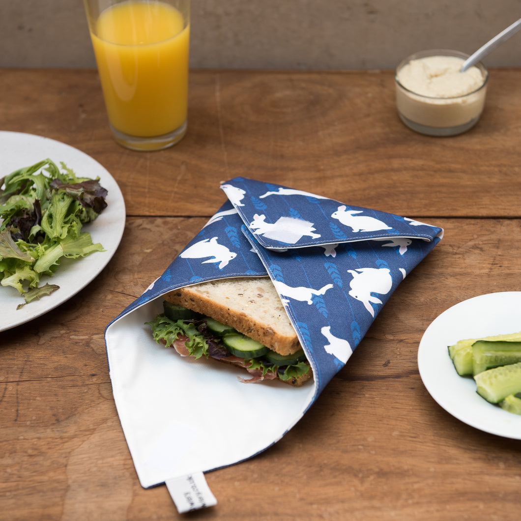 Rabbit Print Sandwich Wrap