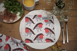 Robin Print Napkin Set