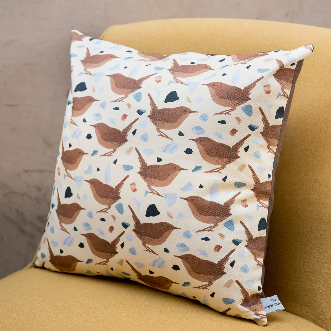 Wren Print Cushion