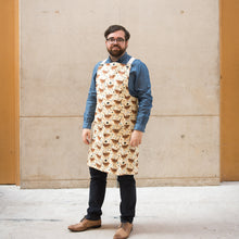 Load image into Gallery viewer, Wren Print Artisan Workwear Apron
