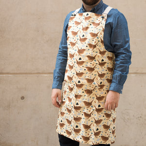 Wren Print Artisan Workwear Apron