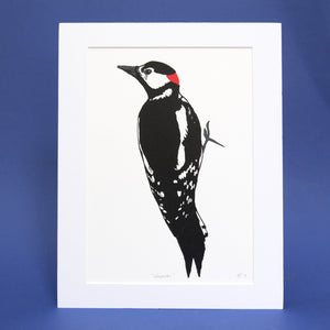 Woodpecker Screen Print