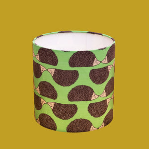 Hedgehog Print Lampshade