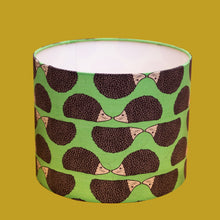Load image into Gallery viewer, Hedgehog Print Lampshade
