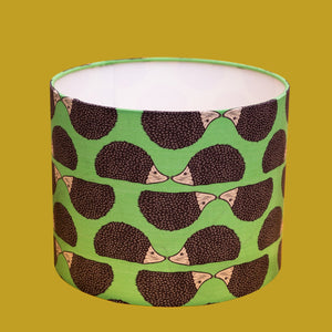 Hedgehog Print Lampshade