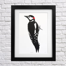 Load image into Gallery viewer, Woodpecker Screen Print

