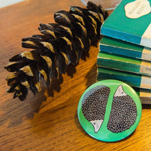 Load image into Gallery viewer, Hedgehog Pocket Mirror
