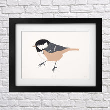 Load image into Gallery viewer, Coal Tit Screen Print

