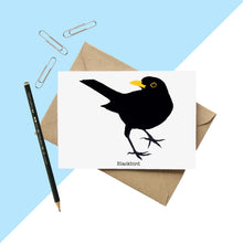 Load image into Gallery viewer, Blackbird Greetings Card
