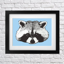 Load image into Gallery viewer, Raccoon Print
