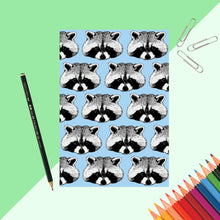 Load image into Gallery viewer, Raccoon Print Notebook
