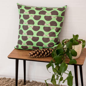 Hedgehog Print Cushion