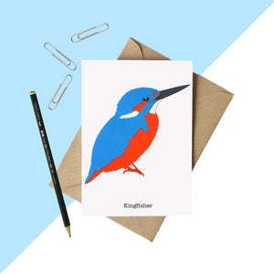 Kingfisher Greetings Card