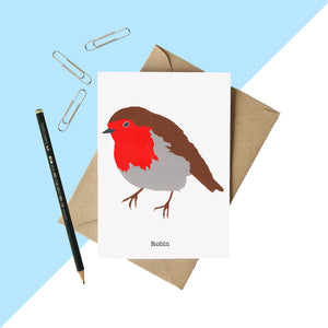 Robin Greetings Card