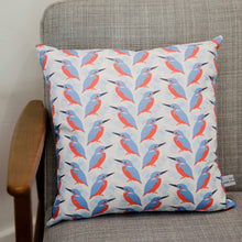 Load image into Gallery viewer, Kingfisher Print Cushion
