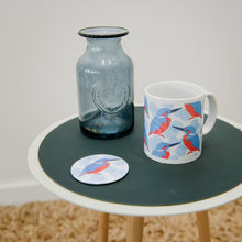 Load image into Gallery viewer, Kingfisher Print Ceramic Mug
