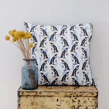 Load image into Gallery viewer, African penguin Print Cushion
