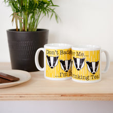 Load image into Gallery viewer, SECONDS SALE Badger Print Mug
