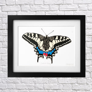 Swallowtail Butterfly Screen Print