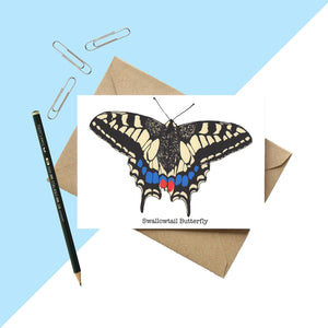 Swallowtail Butterly Greetings Card