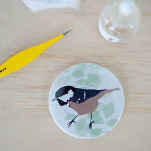Coal Tit Pocket Mirror