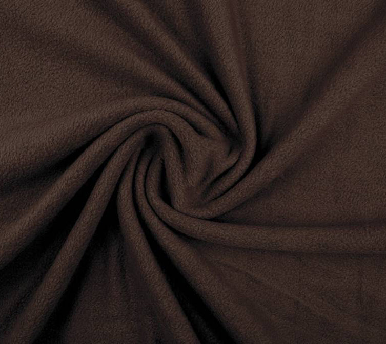 Plain Brown Polar Fleece